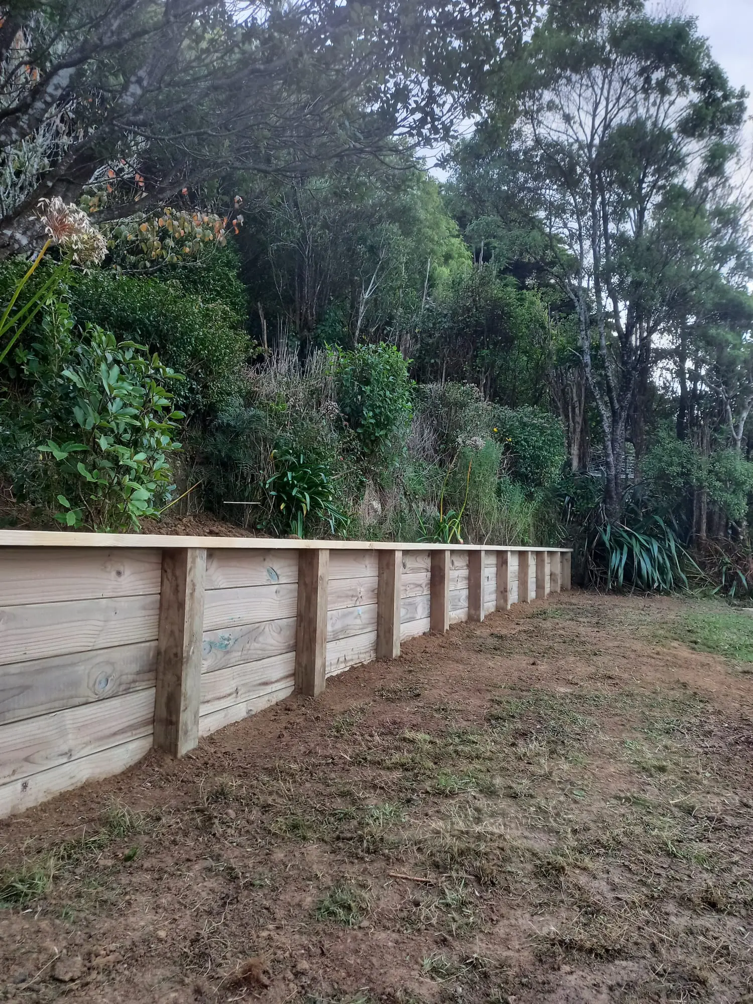 Retaining Walls and Planters